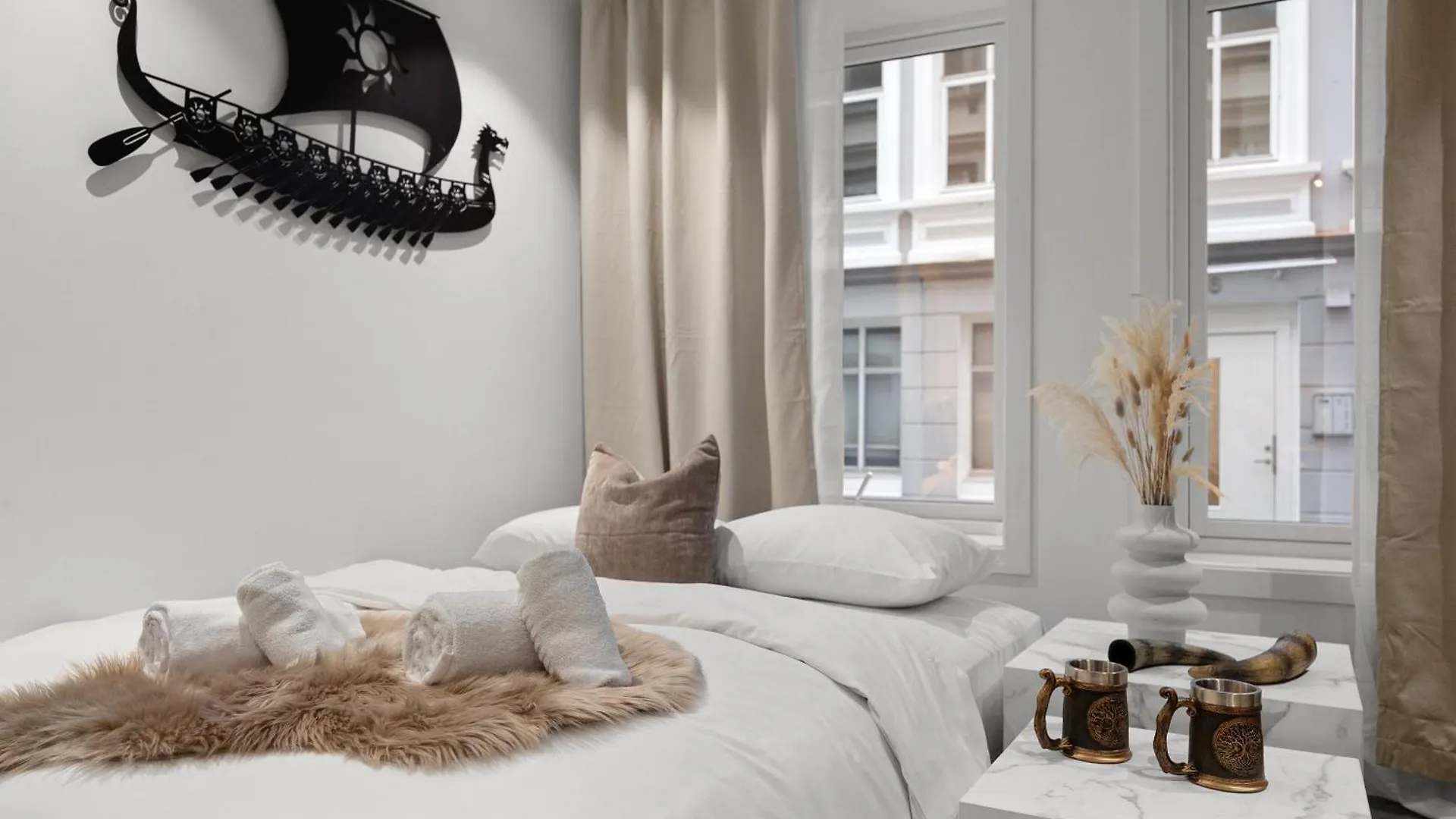 Ferienwohnung Renovated 2024 - Viking Inspired - Behind Bryggen Bergen 0*,