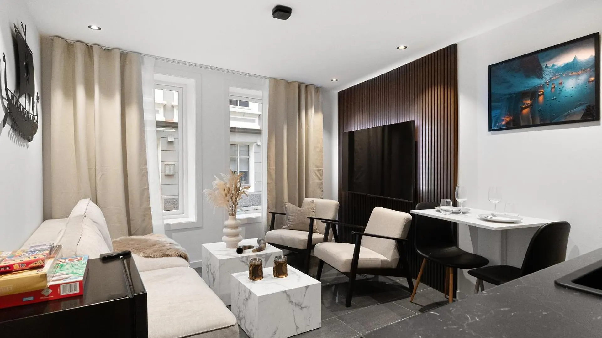 Ferienwohnung Renovated 2024 - Viking Inspired - Behind Bryggen Bergen
